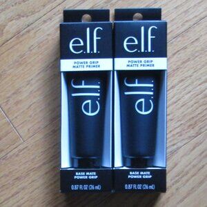 New In Box elf Power Grip Matte Primer in Clear 26ml x 2